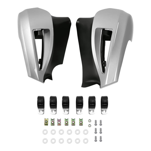 Lower Vented Fairings Fit For Indian Chieftain 2019-24 Silver Quartz Metallic