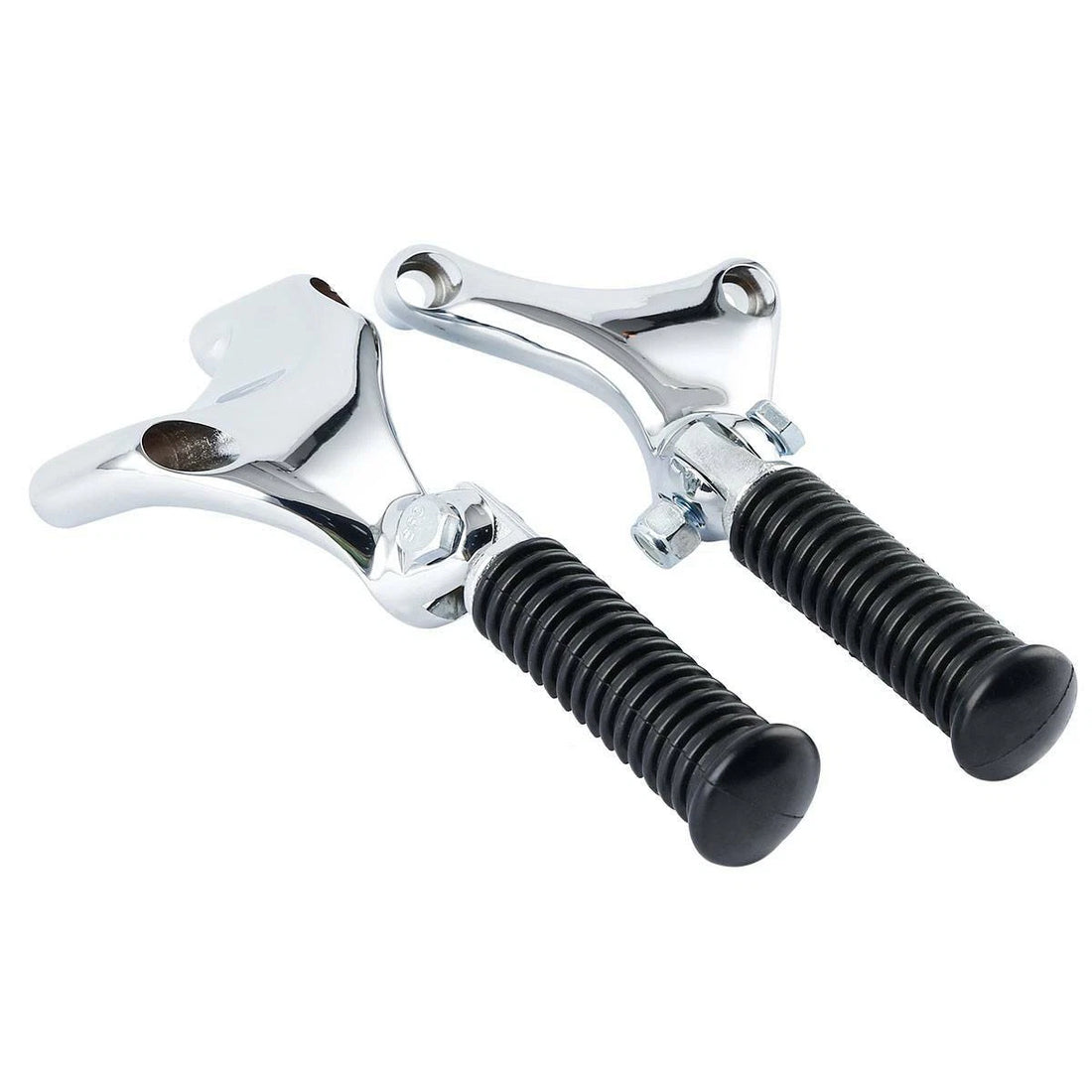 Chrome Rear Footpeg Peg Mount Fit For Harley Sportster 883 1200 Custom 2004-2013