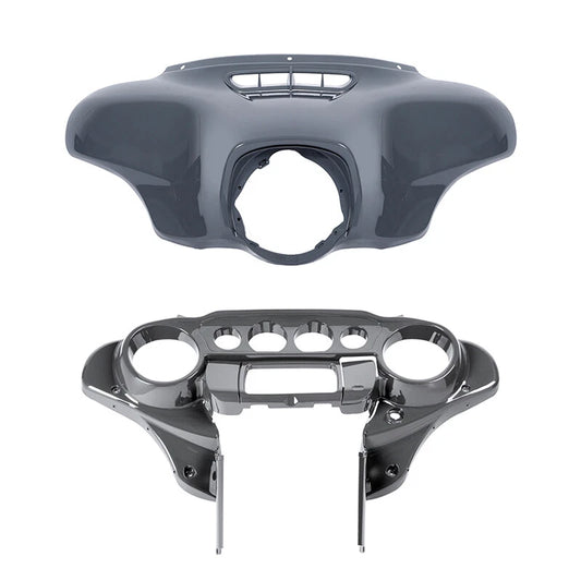 Inner / Outer Batwing Fairing Fit For Harley Street Glide 2014-2024 Gunship Gray