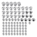 Chrome Bolt Topper Caps Kit Fit For Harley Twin Cam Road King Flh 1994-2006 1995