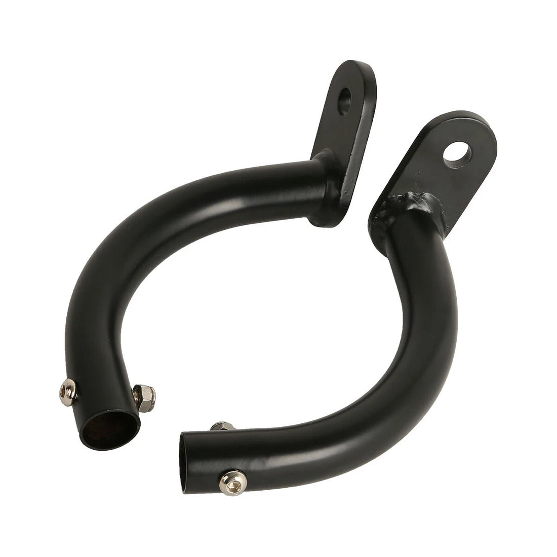 Black Saddlebags Guard Support Bracket Fit For Harley Touring 1997-08