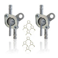 VÁLVULA DE Llave DE Combustible DE Metal DE 1/4" Para Scooter DE Dirt Bike 3/16"