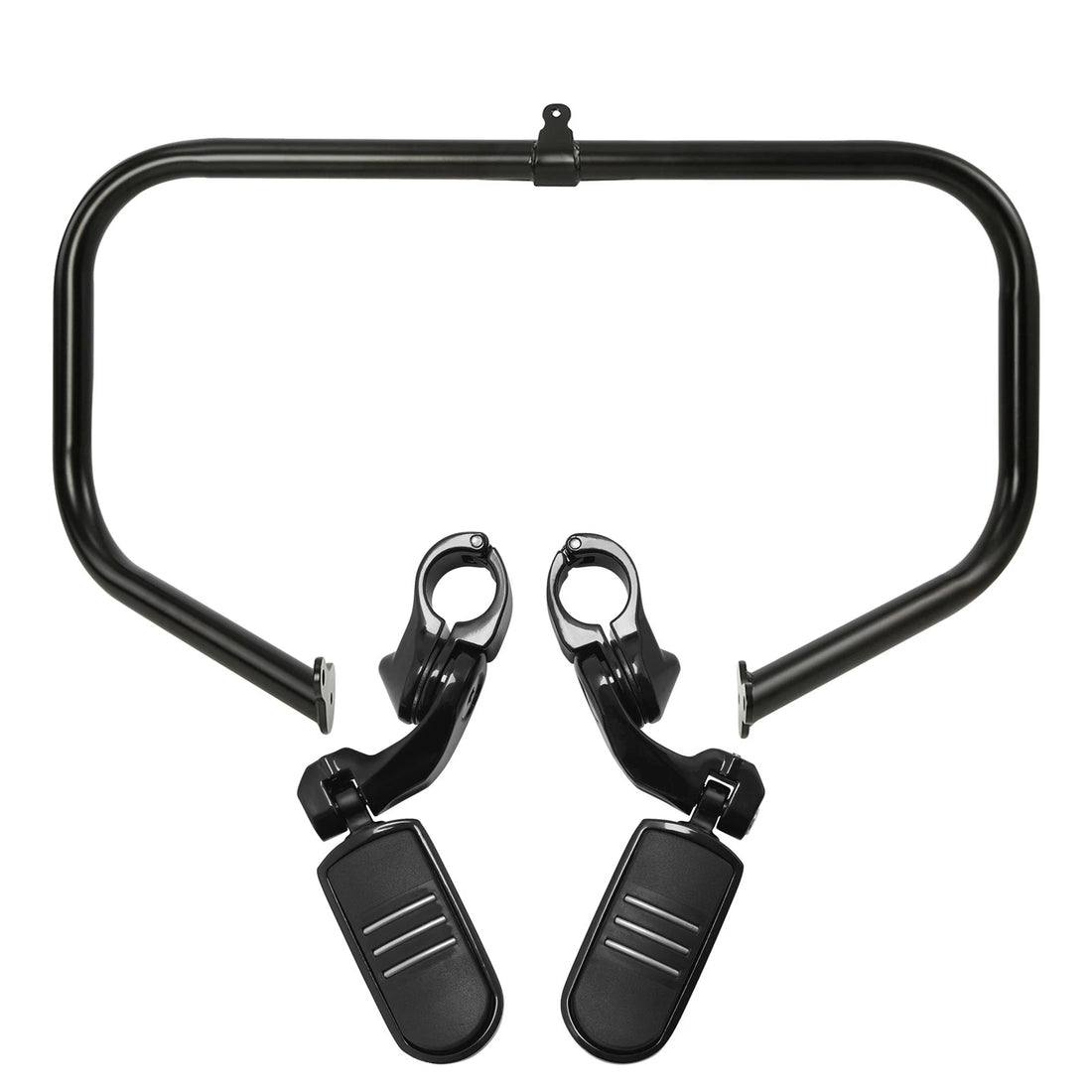 Engine Guard Crash Bar W/ Highway Foot Pegs Fit For Harley Touring 2009-2023
