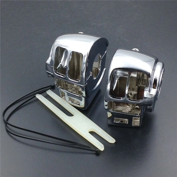 Fit for Harley Electra Tri Glide Road King 1996-2012 Chrome Switch Housing Cover