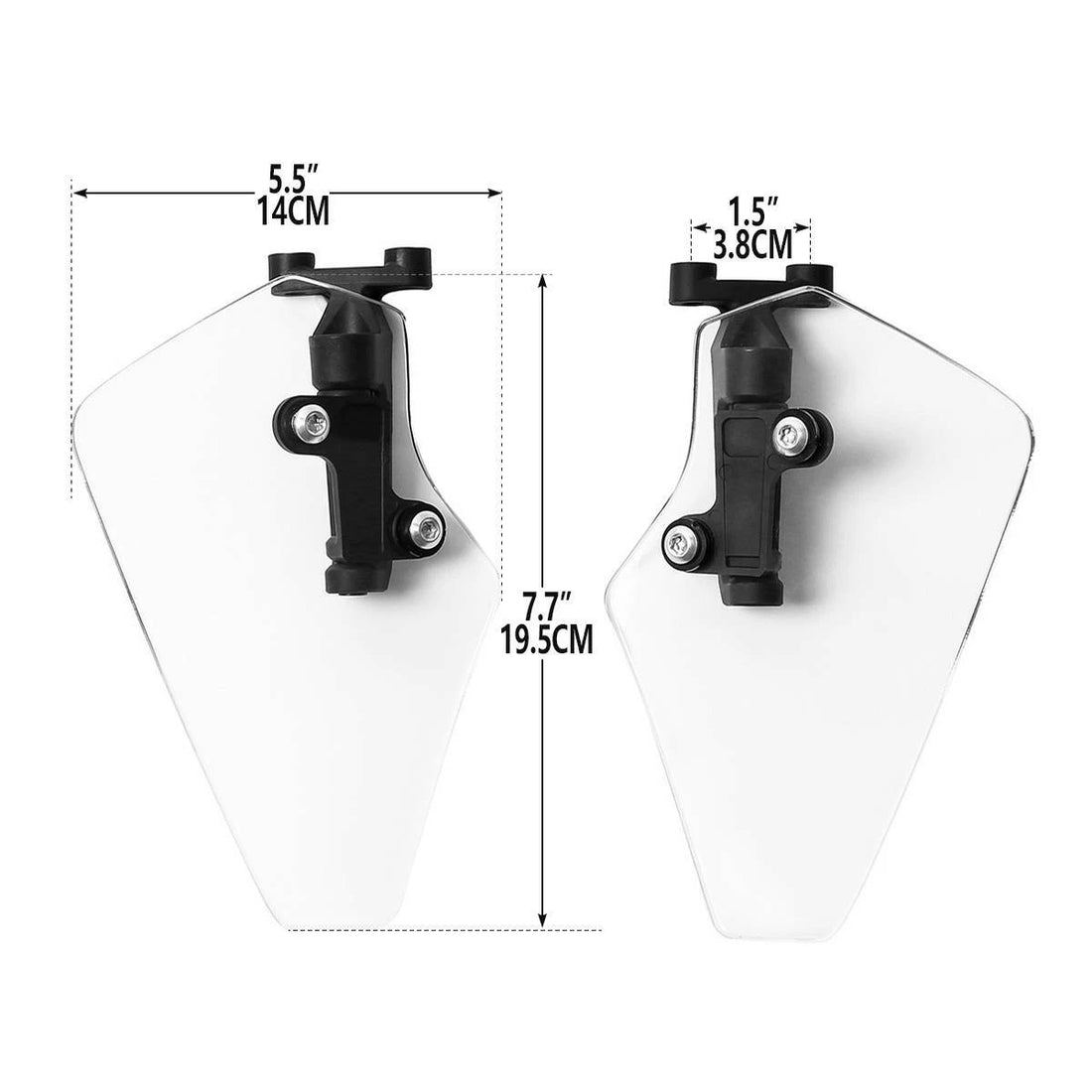 Clear Upper Air Deflector Deflectors Fit For Honda Goldwing 1800 GL1800 18-2026