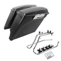Matte Hard Saddlebags Conversion Bracket Fit For Harley Softail Fatboy 1986-2017