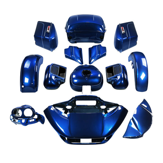 Fairings Bodywork Kit Fit For Harley Road Glide Limited 2015-2024 Superior Blue