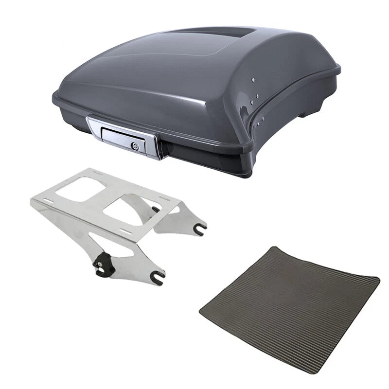 Razor Trunk Mount Rack Fit For Harley Touring Road Glide 2014-2026 Gunship Gray