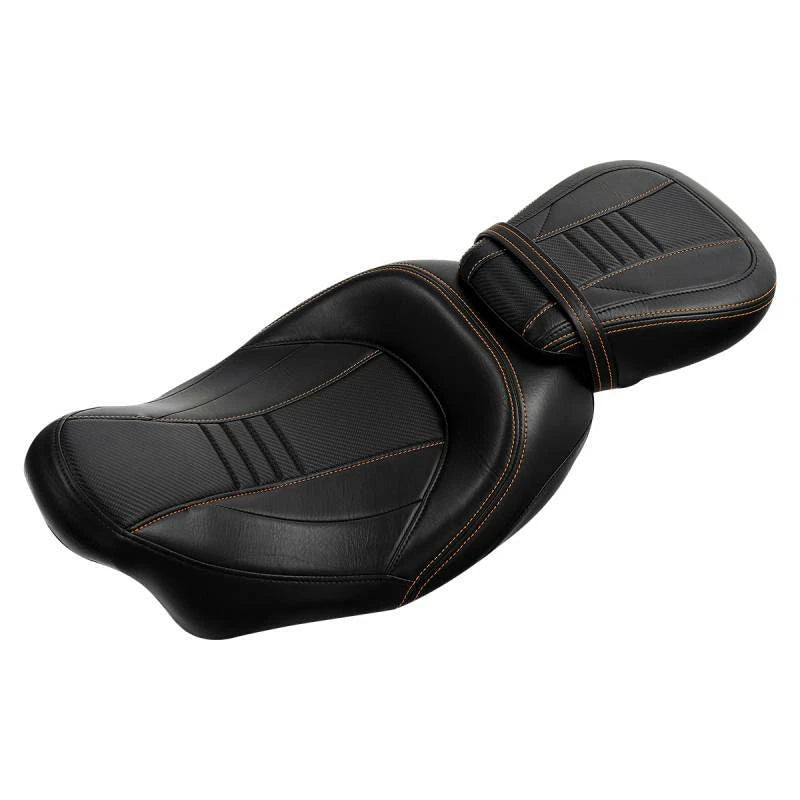 Driver & Passenger Seat Pillion Fit For Harley Touring Cvo Street Glide 2009-23