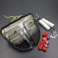 Fit For Suzuki GSXR600 GSXR750 2006-2007 Smoke Led Tail Brake Light Turn Signals