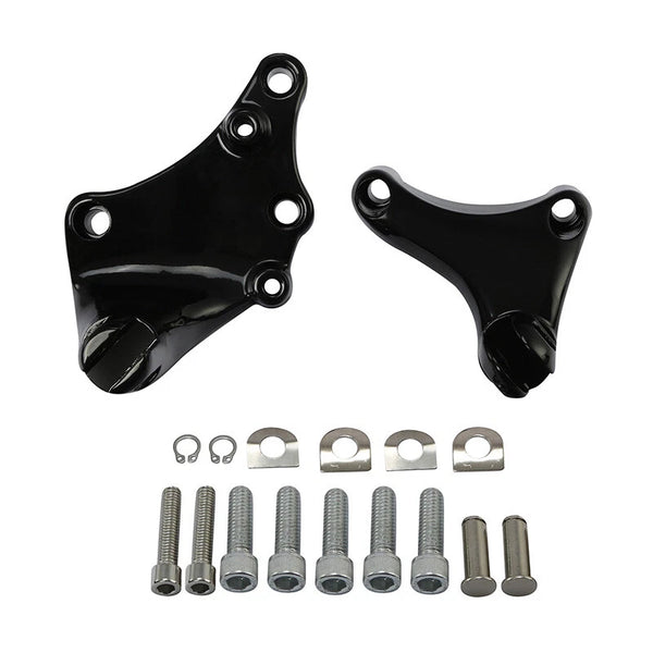 Rear Passenger Foot pegs Pedal Mount For Harley XL 883 1200 Sportster 2014-2022