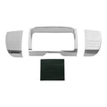 Tri Line Stereo Trim Gauge Fit For Harley Touring Street Electra Glide 2014-2023