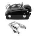 Razor Trunk Backrest Luggage Rack Mount Fit For Harley Touring 2009-2013