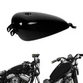 Black 2.6gal. Gallon Gas Fuel Tank Fit For Harley Sportster XL883 1200 2007-2022