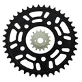 525 16T/42T Front Rear Sprocket For Honda NTV650 NTV 650 J BRO’S 1988-1991