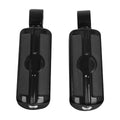 Black Passenger Foot Peg Footrest Fit For Harley Softail Street Bob Deluxe 18-25