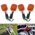 4X Turn Signals Blinker Light Fit For Honda Rebel 250 CA250 CMX250 X400 VTX1300