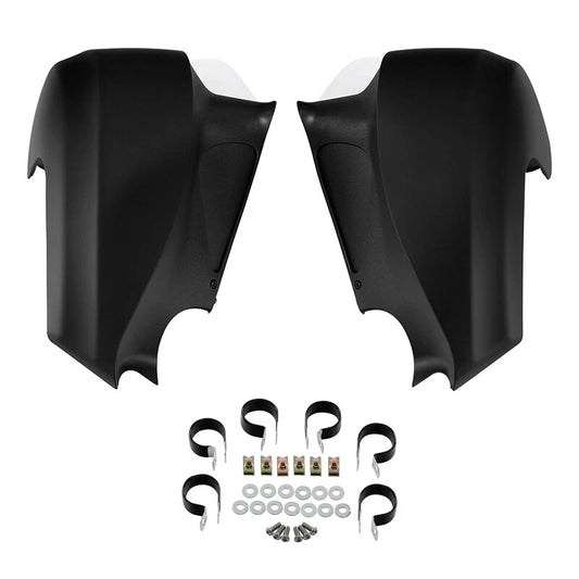 Matte Black Hard Lower Fairings Assembly Kit Fit For Indian Chieftain 2014-2018