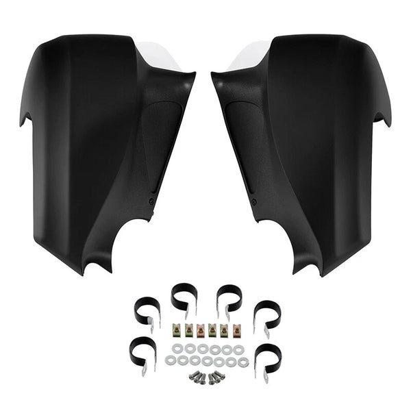 Matte Black Hard Lower Fairings Assembly Kit Fit For Indian Chieftain 2014-2018