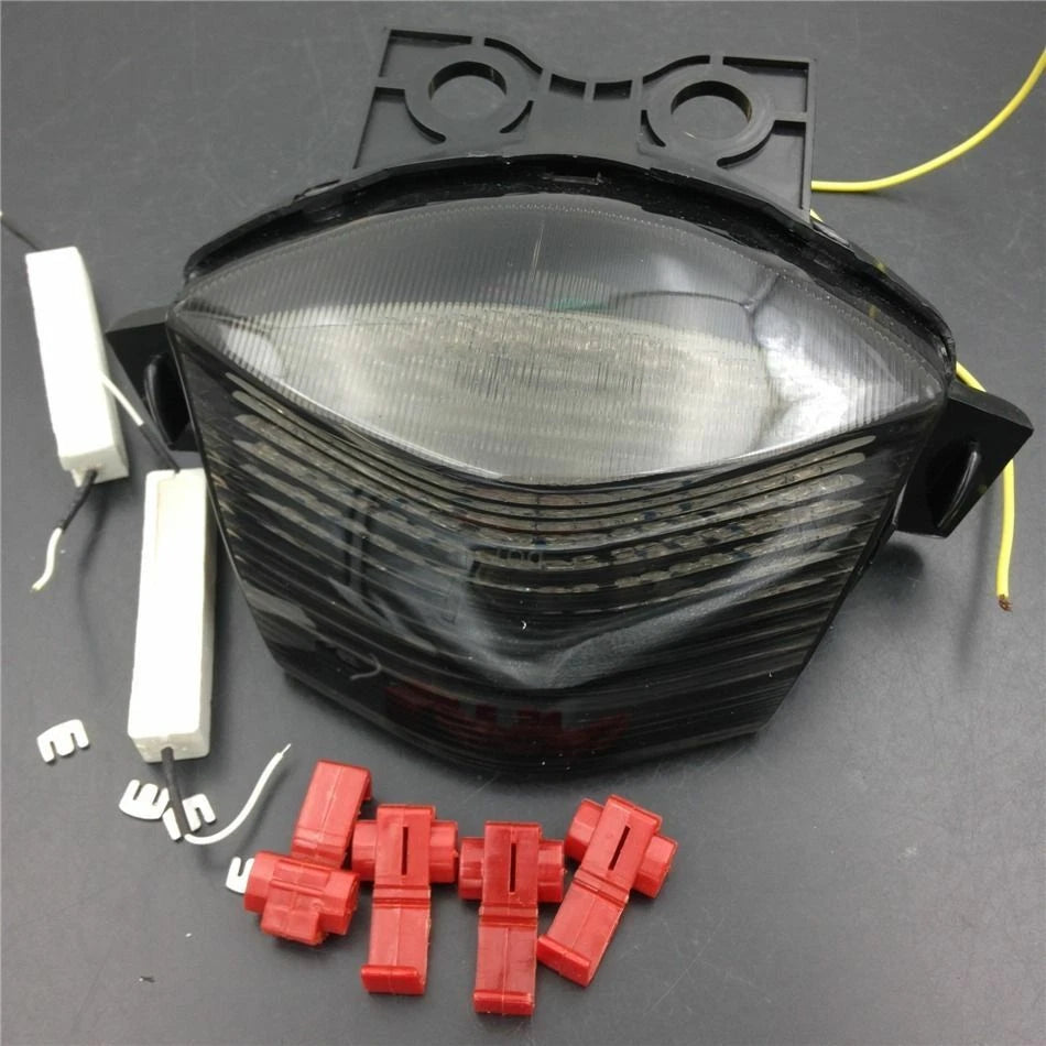 Brand new Kawasaki Ninja 650R ZX650 LED Brake Tail Light Fit For 2006-2008 Smoke