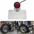 Tail Brake Light Mount License Plate Bracket For Harley Chopper Bobber Custom