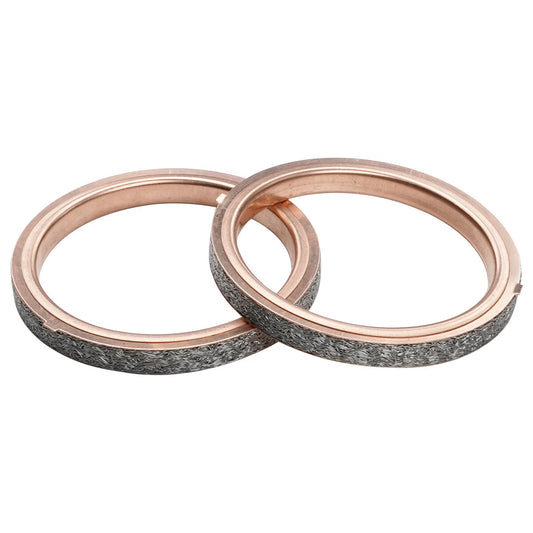 2PC Exhaust Pipe Gasket Suzuki Vstrom 1000 14-25 02-10 SV 1000 2003 - 2007