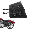Black Saddle Side Bag Saddlebag Fit For Harley Sportster 1200 883 2007-2020
