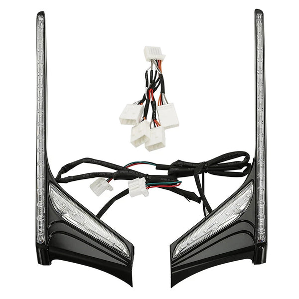 Rear Vertical LED Light Strips Fit For Honda Goldwing 1800 2012-2017 F6B 2013-17