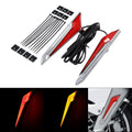 Front Brake Fork Mount LED Lights Fit For Honda Goldwing GL1800 2018-2025 24 23