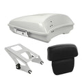 Razor Trunk Pad Mount Rack Fit For Harley Touring 14-25 Bonneville Salt Pearl