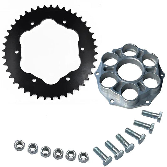39T Rear Sprocket With Silver Carrier For Ducati 1199 Panigale S 12-15