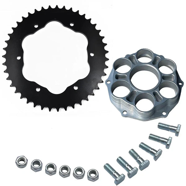 39T Rear Sprocket With Silver Carrier For Ducati 1199 Panigale S 12-15