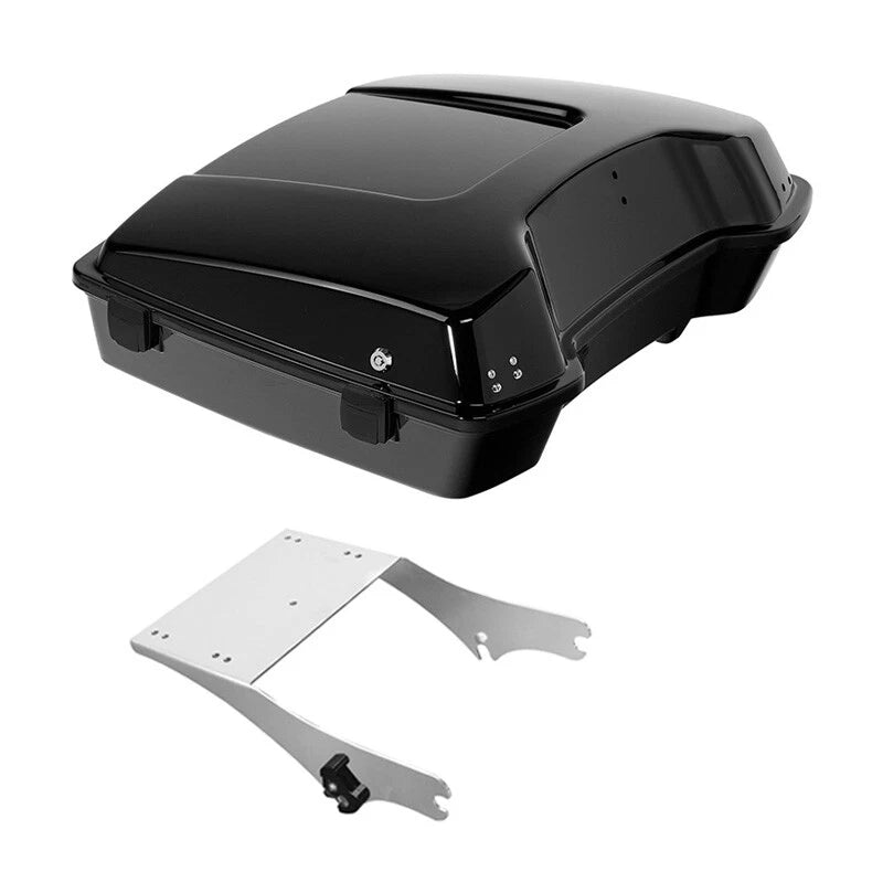 Razor Trunk Two Up Mount Rack Fit For Harley Touring Road King 1997-2008
