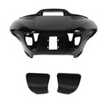 Vivid Black Front Fairings & Glove Box Doors Fit For Harley Road Glide 2015-2023