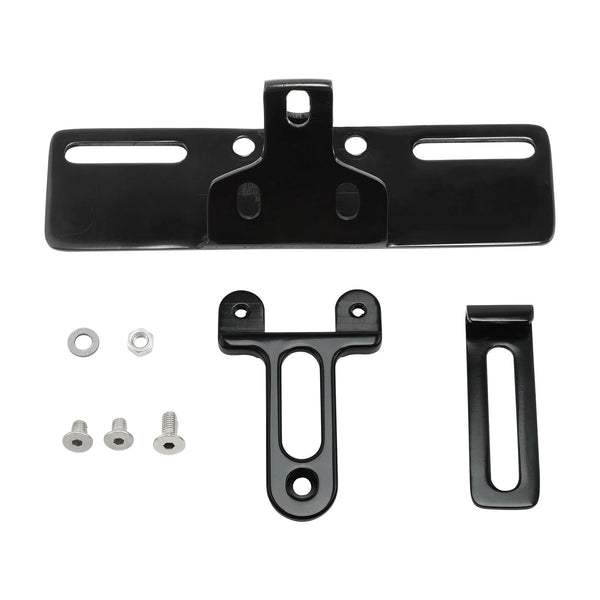 License Plate Holder Bracket Fit For Harley Softail 1999-2025 Dyna 1999-2017