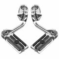 1.25" Highway Engine Guard Footrest Footpegs Fit For Harley Softail Fat Boy