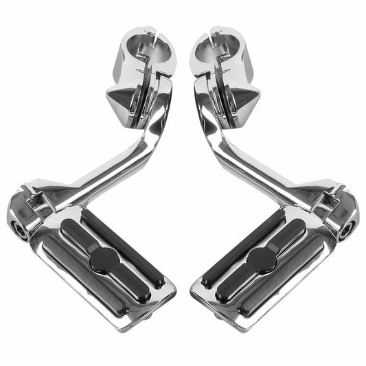 1.25" Highway Engine Guard Footrest Footpegs Fit For Harley Softail Fat Boy