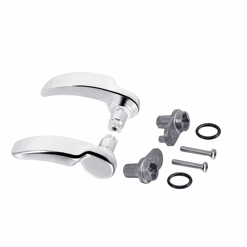 Chrome Hard Saddlebag Lid Lifter Fit For Harley Touring Road Glide 2014-2024 23