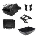 King Trunk Pad Rack Mount Plate Docking Kit Fit For Harley Road Glide 14-Up