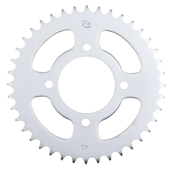 Primary Drive Rear Steel Sprocket 40 Tooth Silver For Suzuki LT500 Quadracer