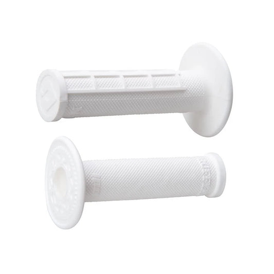 Odi H01RFSW Pro Edition Half-Waffle MX Grips White