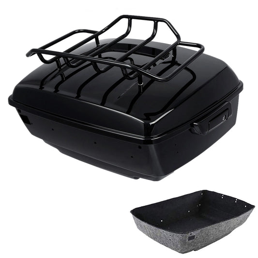 King Tour Trunk Top Luggage Rack Fit For Harley Touring Street Glide 2014-2026
