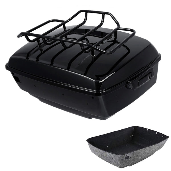 King Tour Trunk Top Luggage Rack Fit For Harley Touring Street Glide 2014-2026