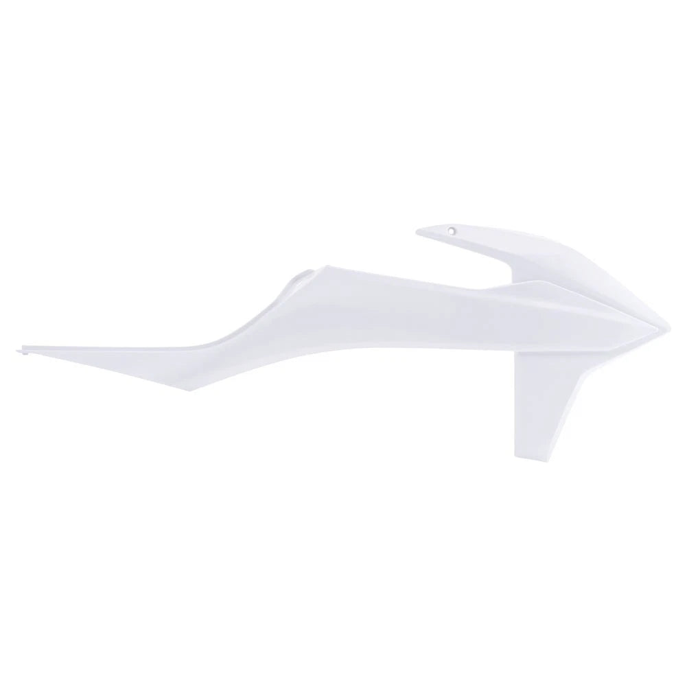 Acerbis Radiator Scoops 2020 White For KTM 500 EXC-F 2020-2023