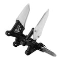 Driver Footrest Foot Pegs Bracket Fit For Kawasaki Ninja ZX4R ZX4RR 2023-2025 24