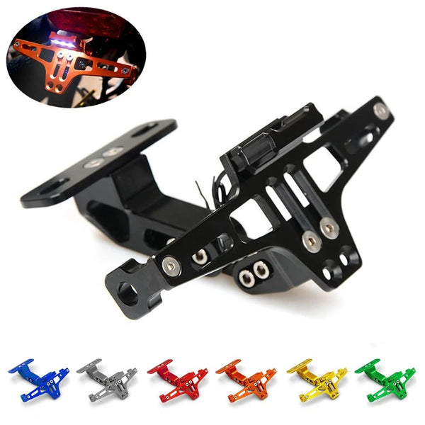 LED Rear License Plate Mount Holder For Yamaha MT-03 MT-07 MT-09 MT-10 MT-15 MJ1