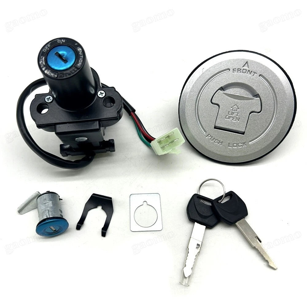 Fit For Honda FMX650 2005-2006 CB250 Fuel Gas Cap Ignition Switch Seat Lock Set
