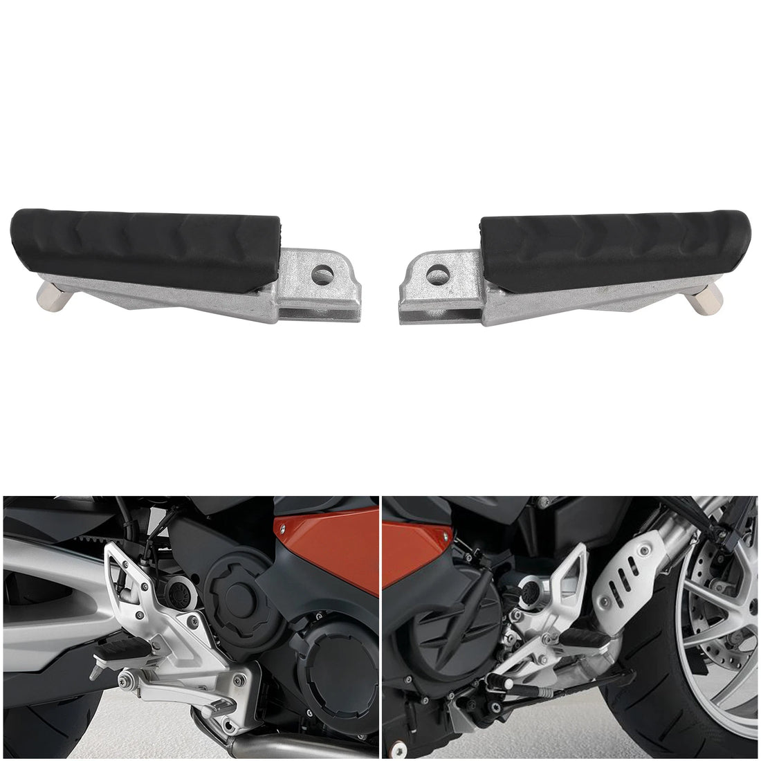 Front Footrests Foot pegs Fit For BMW F800GT 11-13 F800ST 04-12 F800S 04-08 07
