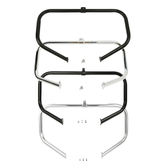 Chrome/Black Highway Engine Guard Crash Bar Fit For Harley Touring 97-08 / 09-24