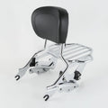 Sissy Bar Luggage Rack Backrest & Docking Kit Fit For Harley Road King 2009-2013